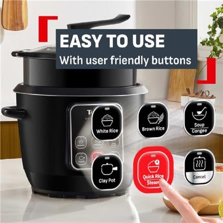 TEFAL CONVENTION RICE COOKER RK1088 750WATT 1.8 LITER