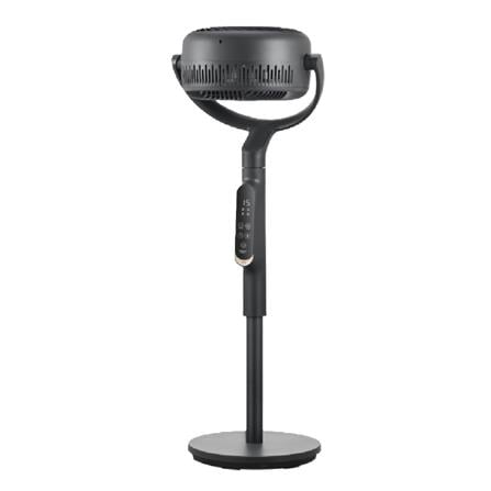MIDEA AIR CIRCULATOR STAND FAN MFG715RVDC 7" 18W 6BL 15SP GRAY