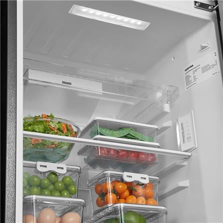 TOSHIBA 2 DOOR REFRIGERATOR GR-RT412WE-PMY(58) 360L MAYA GREY