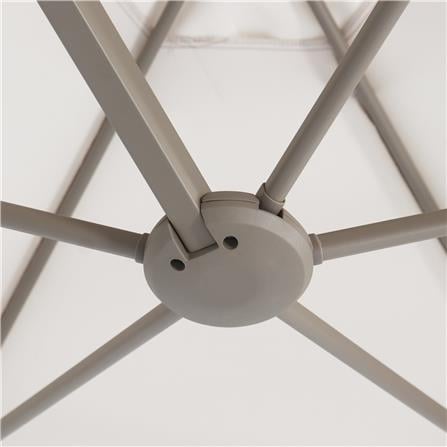 L-SHAPED PARASOL SUN BRELLA SPRING TAUPE