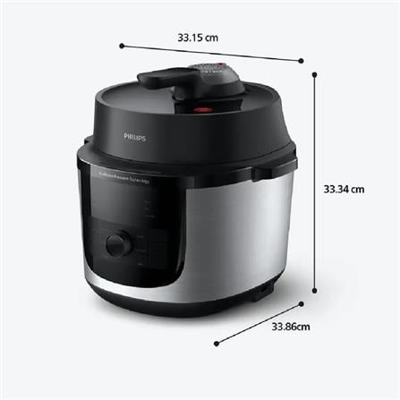PHILIPS PRESSURE COOKER HD2616/70 1000W 6.0L 13FUNCTIONS